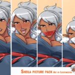 Elf Queen Sheila picture set