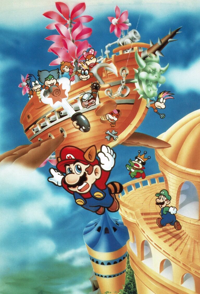 スーパーマリオブラザーズ3(イメージイラスト)