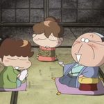 あたしんち 影絵クイズ(本編終了後のおまけコーナー)