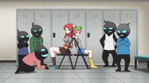 AKIBA’S TRIP -THE ANIMATION- 8話